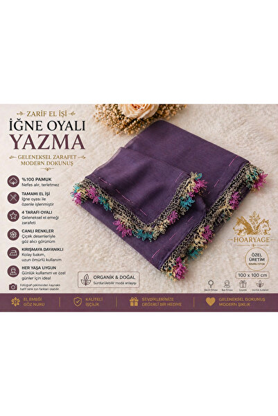 REYHAN Χειροποίητο κέντημα με βελόνα, Φουλάρι, Υεμένιο, Μεβλιτικό κάλυμμα, Κά...