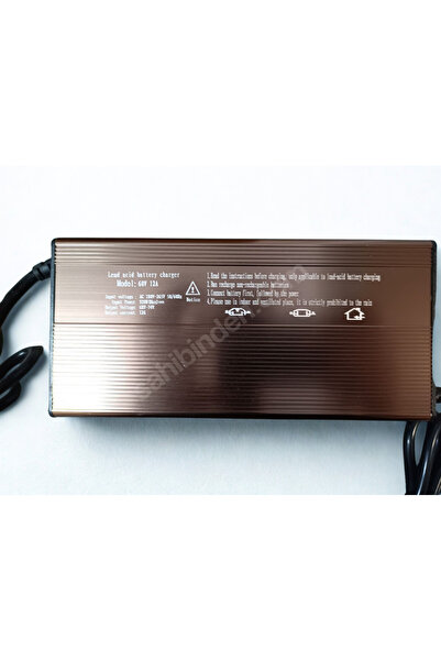 Global Dünya Gümrük 60V 12A Elektrikli Bisiklet Motosiklet Şarj Aleti Kurşun ...