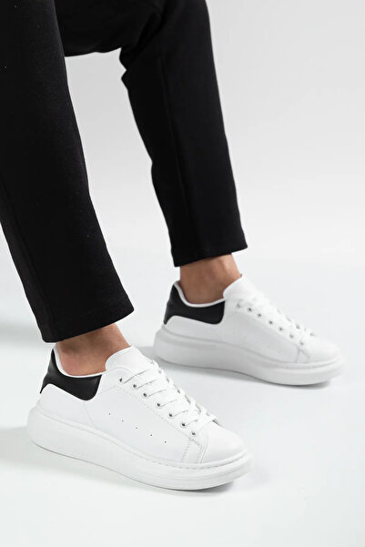 Yokiren Günlük Kullanıma Uygun Erkek Sneaker Spor Ayakkabı Dikişli Bağcıklı (...