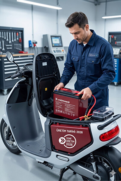 MOTOCARE GARAGE ELEKTRİKLİ BİSİKLET JEL AKÜ 12v 24 Ah - Jel Akü 2026 ÜRETİM