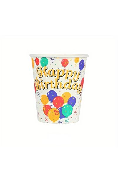 Cyrax Pahare de carton pentru petreceri, 8,6 x 7,5 cm Multicolor