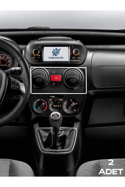 PARÇAMATİK Fiat Fiorino Uyumlu Orta Kalorifer Havalandırma Izgarası Difizör (...