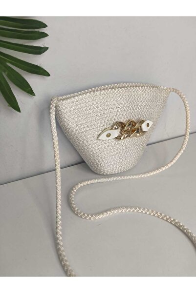 VeronicA Mussels Bag, Shoulder Bag with Chain Leather Accessories
