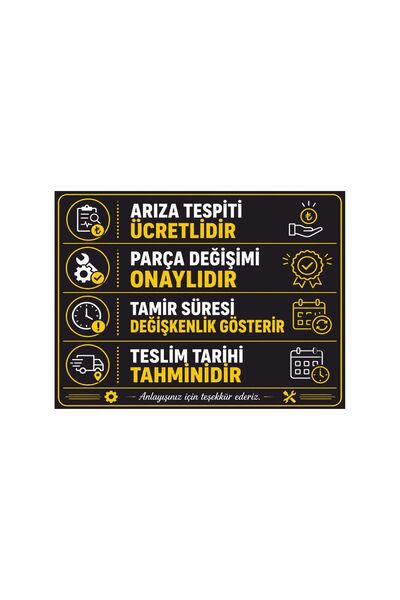 Gokco Fault Maintenance Repair Service Workplaces Fault Maintenance Warning Sign