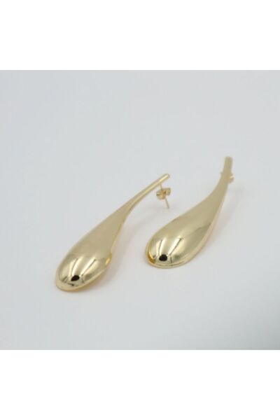 Retrovy Store Long Drop Earrings