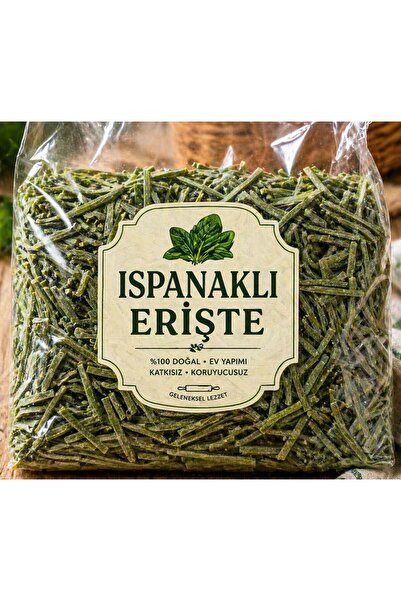 Mandarin gıda Ispanaklı erişte 500 gr