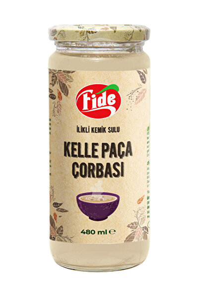 FİDE Kemik Sulu Kelle Paça Çorbası 480 ml