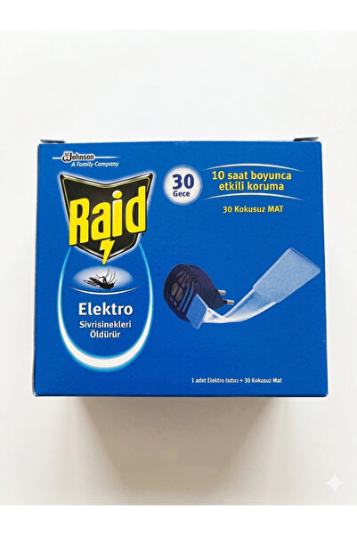 ABAYS Raid elektromat ısıtıcı 30 mat hediyeli