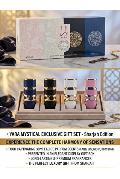 Yara MYSTICAL STYLE 4x30 ml EDP PERFUME Set