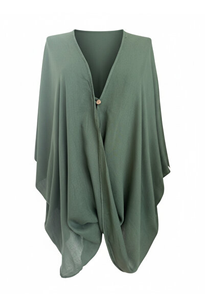 PHUTİ COLLECTION 100% Viscosa Single Button Detail Bluz