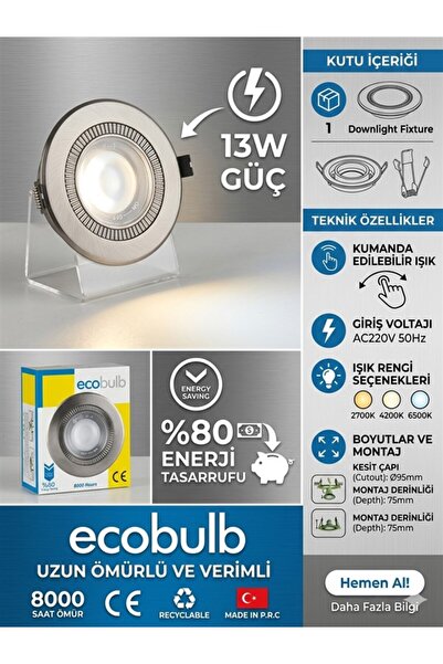 ecobulb 13W Spot Lamba