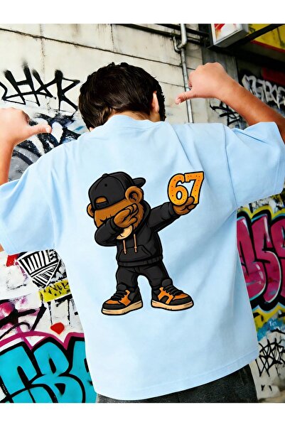 SVART WEAR Six Seven 67 Παιδικό και εφηβικό μπλουζάκι με στάμπα, 100% βαμβακε...