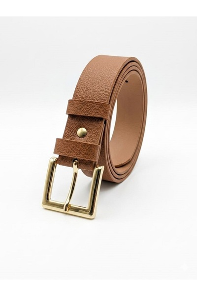 Gradelli Γυναικεία ζώνη casual με τετράγωνη αγκράφα 2,8 εκ.