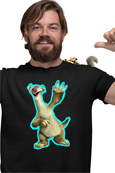 OEM Tricou Barbati Ice Age Sid Lenes