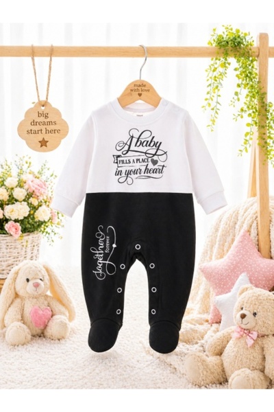 Superbaby Βρεφικό ολόσωμο φορμάκι με μποτάκια, Άνεση