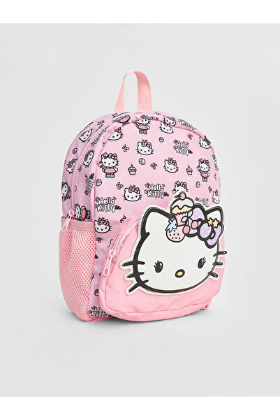 LC Waikiki NEVAVM Момичешка раница с принт Hello Kitty и различни елементи