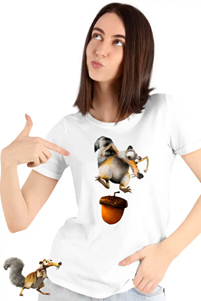 OEM Women's T-shirt Ice Age Scrat Squirrel