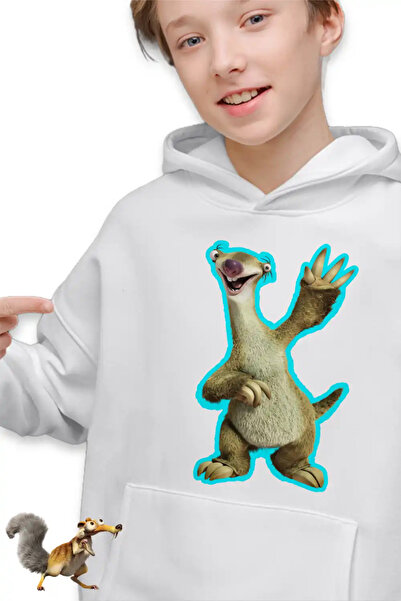 OEM Φούτερ για αγόρια Εποχής των Παγετώνων Lazy Sid