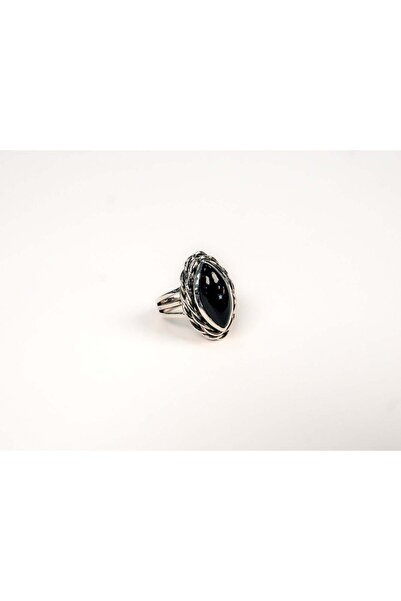 mySTILL Silver Ring 925 with Black Onyx #2 - Size 7