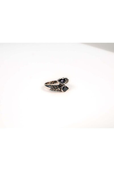 mySTILL 925 Silver Ring with Black Onyx #1 - Size 7.5