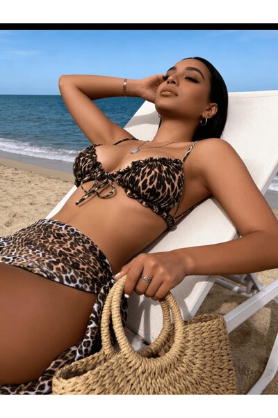 BF Bikini Fashion Φιρογκίλα σετ μπικίνι παρεό