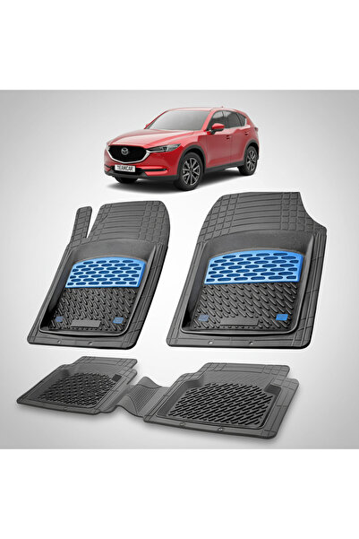 TEAMCAR Συμβατά πατάκια δαπέδου SUV για Mazda CX-5 II 2017-Σήμερα |   Μπλε