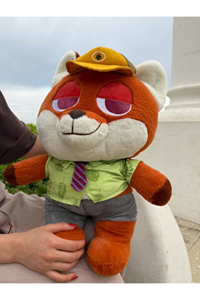 Tilki Zootopia sevimli battaniyeli pelüş oyuncak