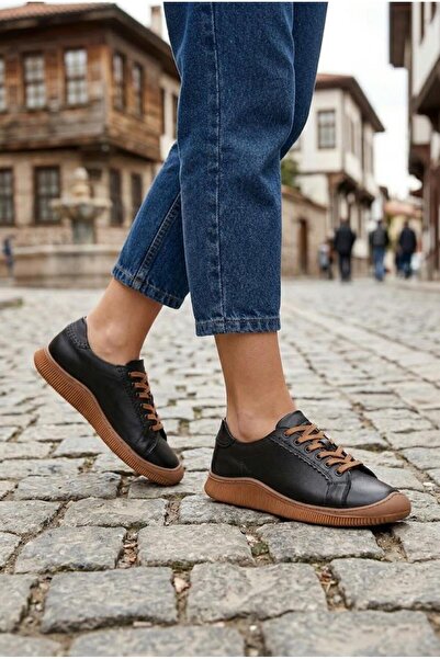 Voyager Z682 Ανατομικά Άνετα Εύκαμπτα Γυναικεία Παπούτσια από Γνήσιο Δέρμα