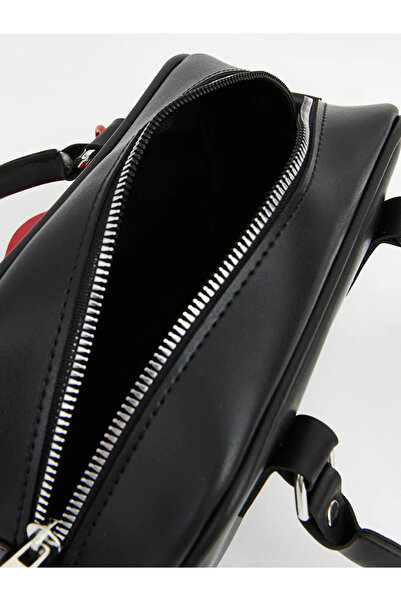 LC Waikiki Μαύρη αφαιρούμενη γυναικεία τσάντα ώμου