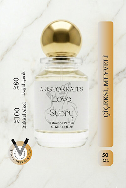 Aristokrates Love Story Kadın Extrait de Parfüm 50 ML | Çiçeksi, Meyveli | Be...