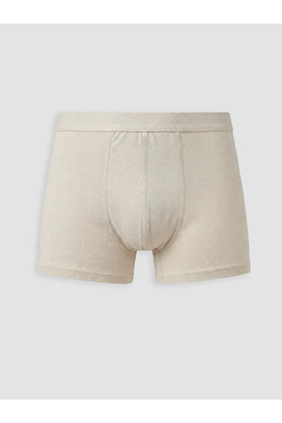 LC Waikiki Καφέ Standard Fit Βαμβακερά Εύκαμπτα Ανδρικά Μποξεράκια Συσκευασία...