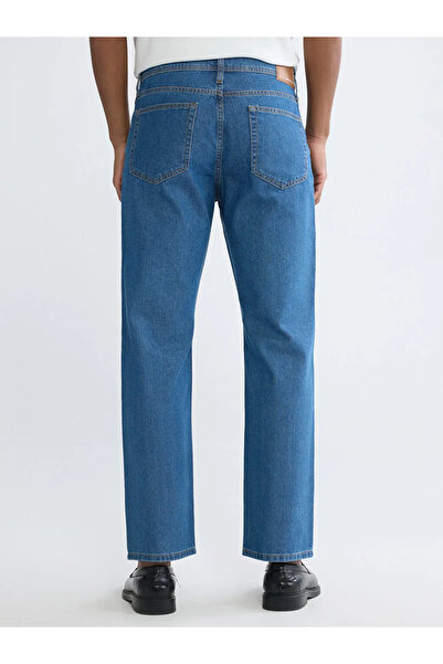 LC Waikiki Μπλε Ανδρικό Τζιν Παντελόνι Loose Fit