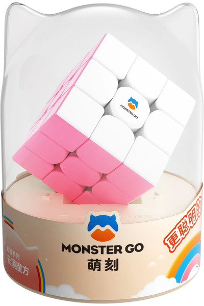 GAN Monster Go MG Облачно розово Премиум кубче 3x3