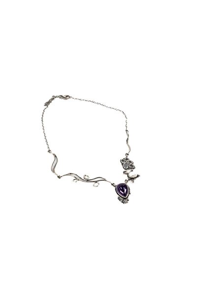 mySTILL Silver 925 Necklace with Pearl - Adjustable - 500 mm x 25 mm - White