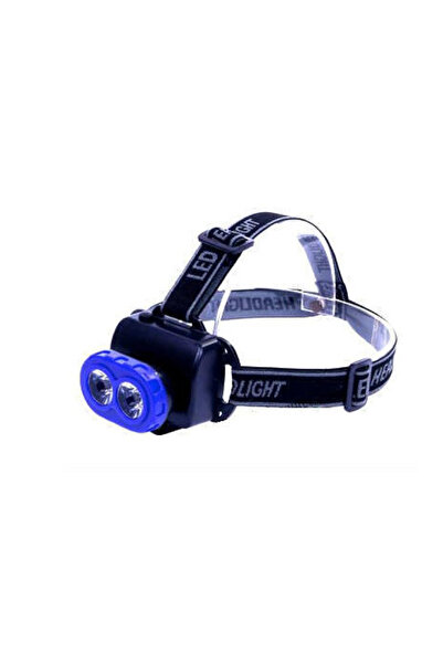 Battery Powered Double Head Head Flashlight Powerful LED Lighting High WT-059