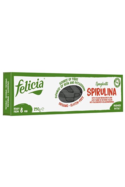 Felicia Βιολογικά σπαγγέτι από αλεύρι ρυζιού ολικής άλεσης και σπιρουλίνα, 25...