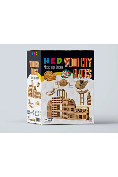 colezium Wood City Blks Wooden City Blocks (Beech Wood)