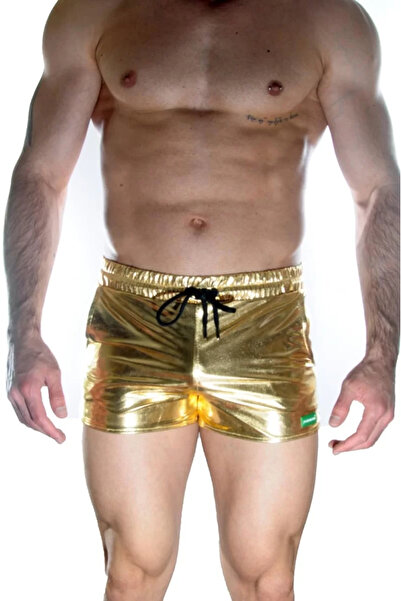pilelistore Erkek Gold Lame Short