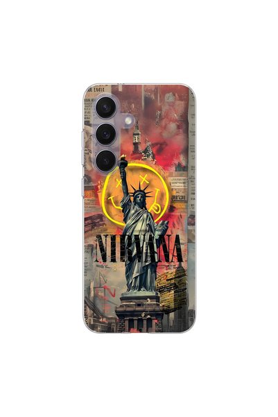 PPKin Samsung Galaxy S25 Compatible Aesthetic 3 Design Transparent Case