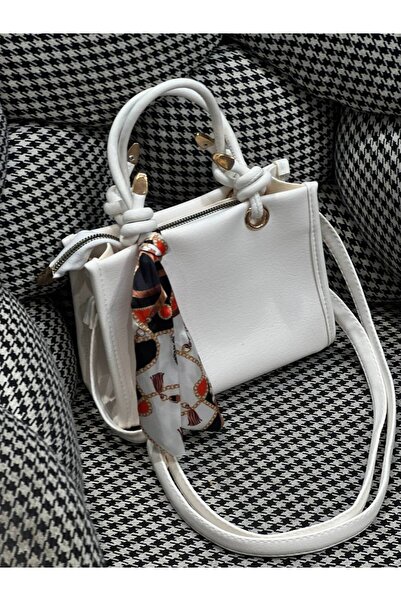 Lovely butik Women's Belted Scarf Shoulder Bag with Handle Stylish Daily Use