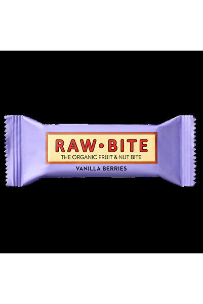 raw bites Baton fără gluten, fără zahăr adăugat, fructe de pădure și vanilie,...