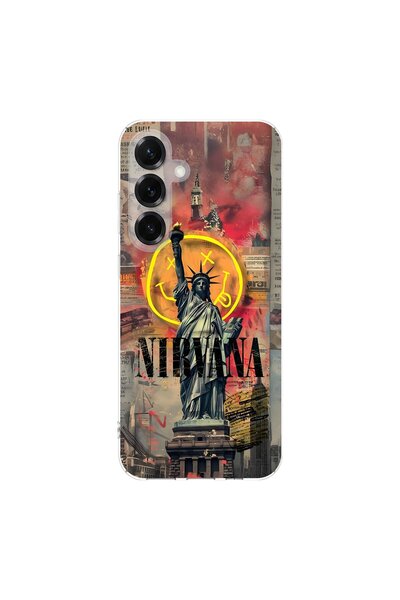 PPKin Samsung Galaxy S25 Plus Compatible Aesthetic 3 Design Transparent Case