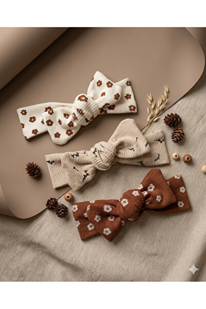 Baby Bakkal Σετ μπαντάνας για μωρά (3 τεμάχια) (Για μωρά από 0 έως 12 μηνών)