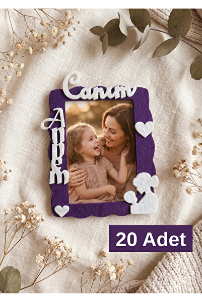 Keçebahçesi Kayseri Canım Annem Mıknatıslı Çerçeve - Anneler Günü Magnet, Keç...