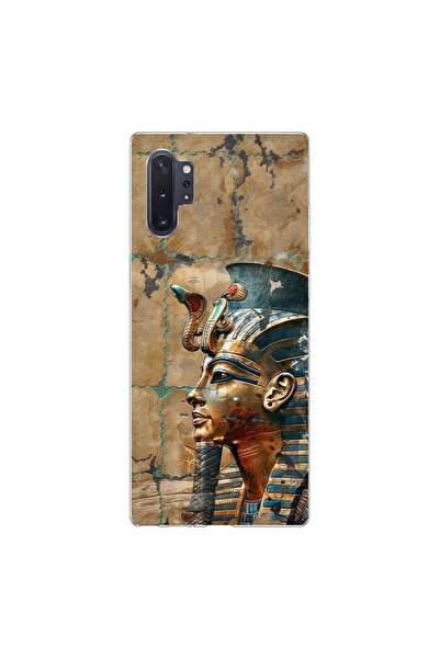 PPKin Samsung Galaxy Note 10 Uyumlu Antik 6 Tasarımlı Şeffaf Kılıf