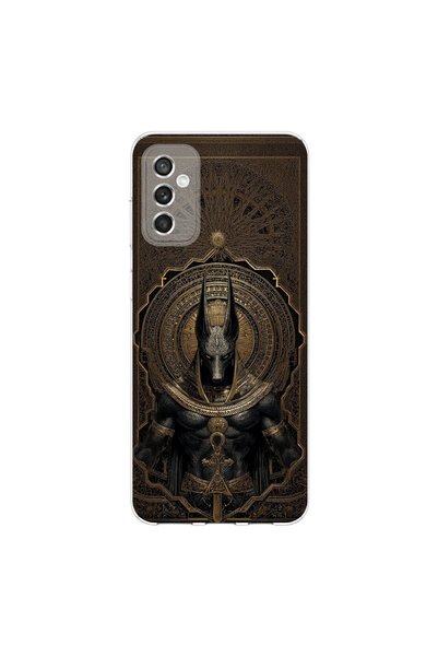 PPKin Samsung Galaxy M52 Compatible Antique 1 Design Transparent Case