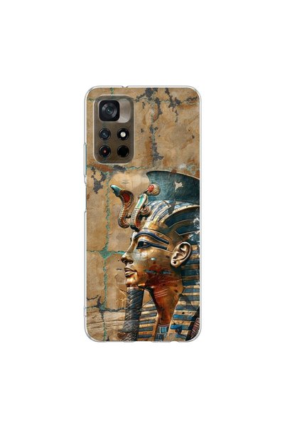 PPKin حافظة شفافة متوافقة مع Poco M4 Pro بتصميم Antique 6