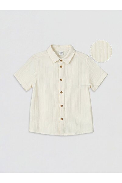 LC Waikiki LCW Kids Erkek Çocuk Müslin Gömlek