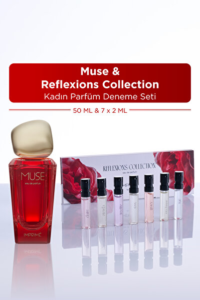 Imprime Muse Edp Kadın Parfüm 50ml & Reflexions Collection Mini Kadın Parfüm ...