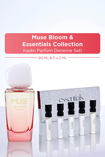 Imprime Muse Bloom EDP Kadın Parfüm 50 ml & Mini Parfüm Deneme Seti 5 X 2 ml ...
